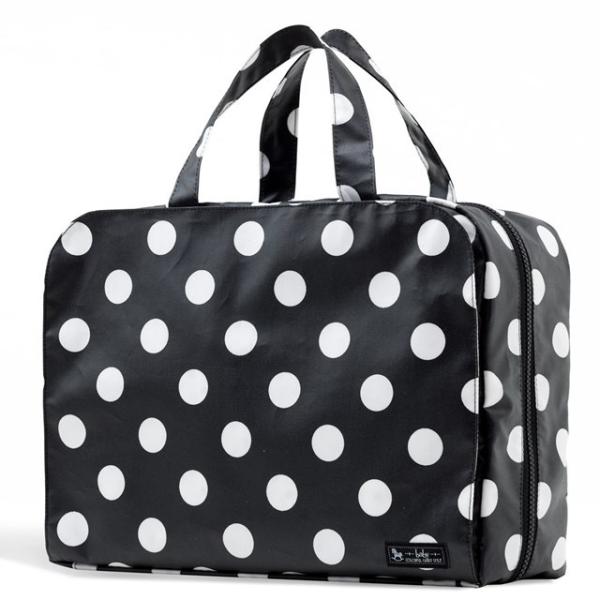 ނ|[`EL obO^Cv polka dot large broadclothEblack IcP[X ނ ނobO Ԃ xr[