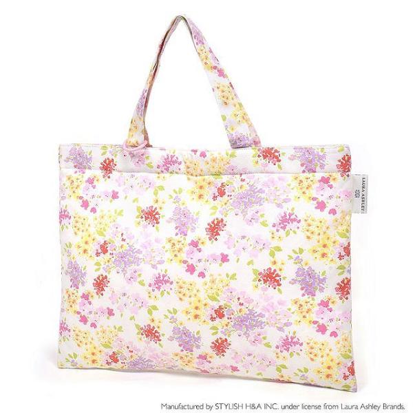LAURA ASHLEY（ローラアシュレイ） レッスンバッグ キルティング
