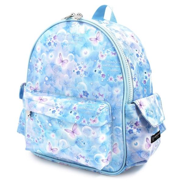 ロラライハリス♡ライトグリーンベロア♡刺繍の3wayバッグ♡リュック♡ v_426947_00.jpg?$500$