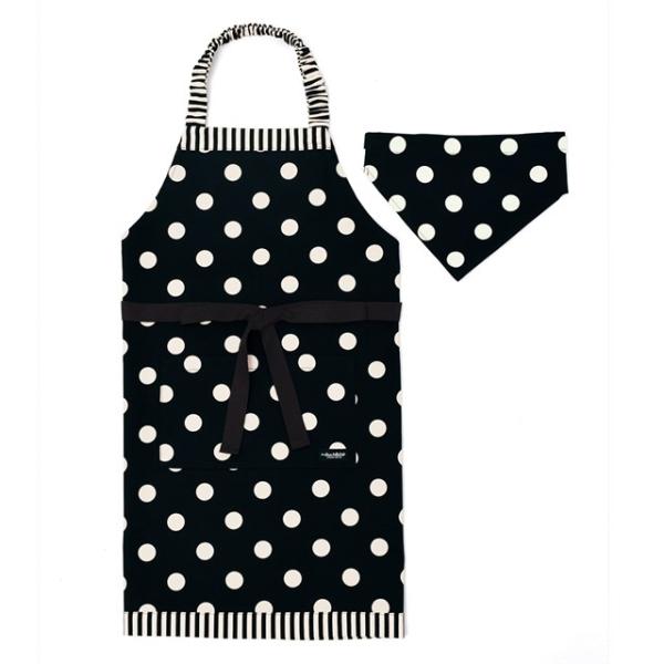 decor PolkaDot Gv 130-160TCY polka dot large twillEblack ×narrow stripe twillEblack Gv q
