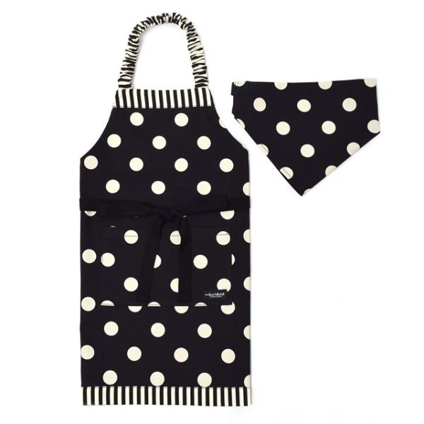 decor PolkaDot Gv 100-120TCY polka dot large twillEblack ×narrow stripe twillEblack Gv q