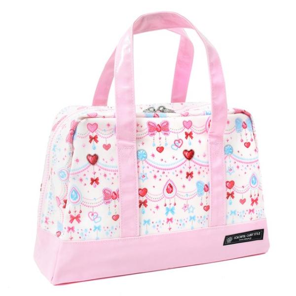 セミボストン プールバッグ きらきらリボンのジュエリーボックス 子供 おしゃれ ラミネートバッグ レッスンバッグ 撥水 Buyee Buyee Japanese Proxy Service Buy From Japan Bot Online