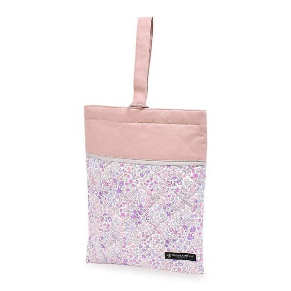 他サイト： SALE シューズケース キルティング ネームタグ付き フローラルミスト 上履き入れ 上履き袋 上靴入れ 幼稚園 シューズ入れ 子供 小学生の商品画像