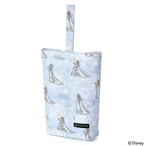 Disney ディズニー シューズケース キルティング ネームタグ付き Elsa