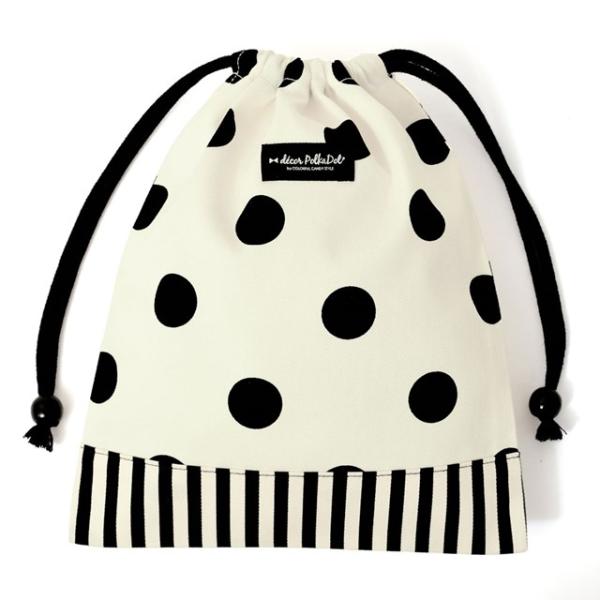 decor PolkaDot В  }`H polka dot large twillEwhite ×narrow stripe twillEblack H wZ Rbv 䂤pPbgz