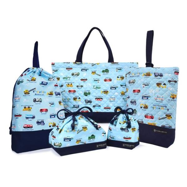 【Jun】ヒッコリーのレッスンバッグ、きんちゃく、大きめシューズバッグ×2 Jun】ヒッコリーのレッスンバッグ、きんちゃく、大きめシューズ