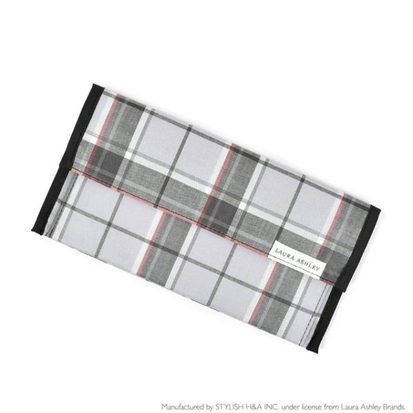 LAURA ASHLEY Rۃ}XNP[X _u|Pbg Highland check ^ g [ }XN|[` }XN q w