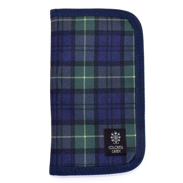 彫刻刀セット 右利き 撥水・軽量タイプ タータンチェック・ダーク