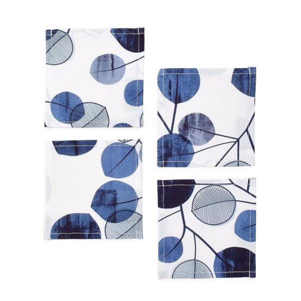 コースター　４枚セット　北欧　リーフ リーフコースター - 4枚セット - Etsy 日本