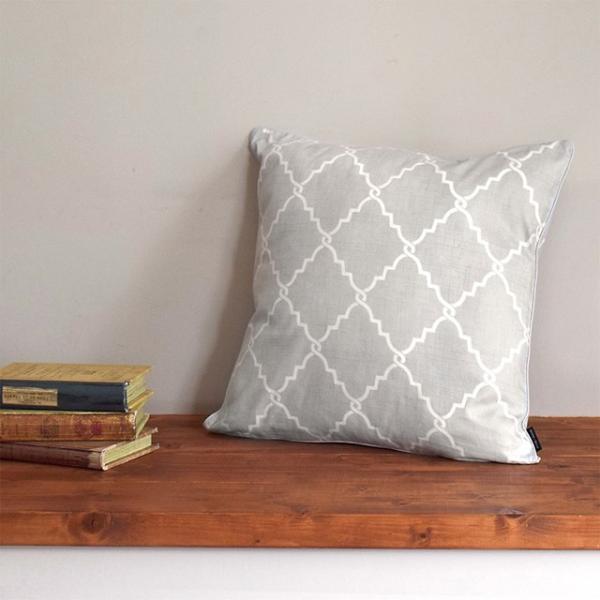 クッションカバー 2枚セット 綿100％ 45cm×45cm モロッコパターン