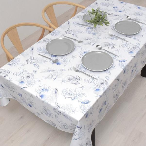新品未使用　MINTON テーブルクロス　ティーカップ柄　150cm×190cm Amazon.co.jp: 川島織物セルコン ミントン ハドンホールグレー