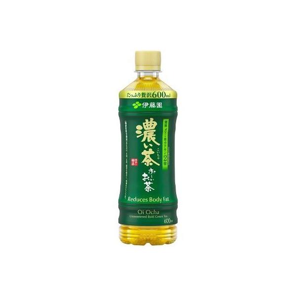 伊藤園 おーいお茶 濃い茶 600ml PET×24本 (送料無料) いとうえん ITOEN お茶 日本茶