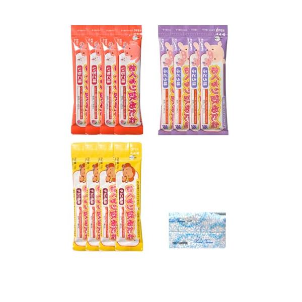 龍角散 おくすり飲めたね スティックタイプ 3種類（チョコ風味・いちご味・ぶどう味） 各4本入 計12本セット オリジナルポケットティッシュ付き