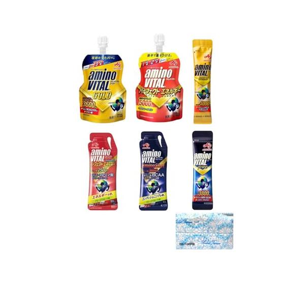 アミノバイタル 自転車競技用補給食セット エネルギー補給 サプリ ジェル 6種6点セット