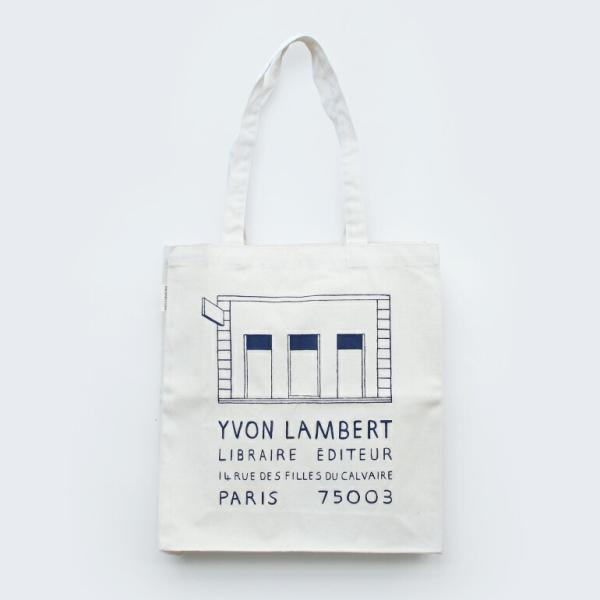 トートバッグ アート A4サイズ フランス パリイヴォン・ランベール ナイジェル・ピーク YVON LAMBERT & NIGEL PEAKE TOTE BAG (FACADE)
