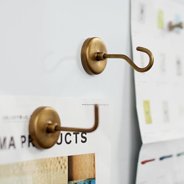 fog[フォグ]ブラスマグネットフック[整理 吊り収納 インテリア]☆