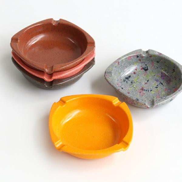 灰皿 アッシュトレイ おしゃれ メラミン スタッキング 卓上 DULTON ダルトン MIXED MELAMINE ASHTRAY