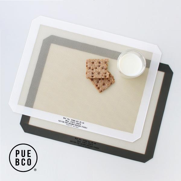 PUEBCO[プエブコ]SILICONE PLACEMAT[シリコンプレイスマット 調理道具 オーブンシート ベーキングマット ランチョンマット 40×30cm オーブン料理 手作り焼き菓子 繰り返し]