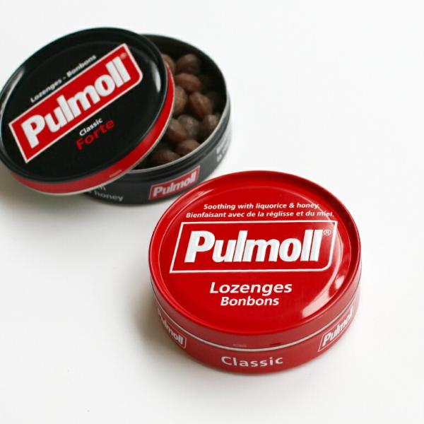 リコリス キャンディ のど飴 缶入りドイツ ハチミツ メントール  Pulmoll プルモール クラシック フォルテ