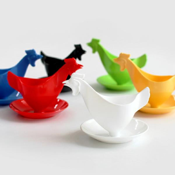 小物入れ トレイ エッグカップ プラスチック ニワトリ ドイツ 東ドイツ おしゃれ レトロ Reifra ライフラ Chicken Cup
