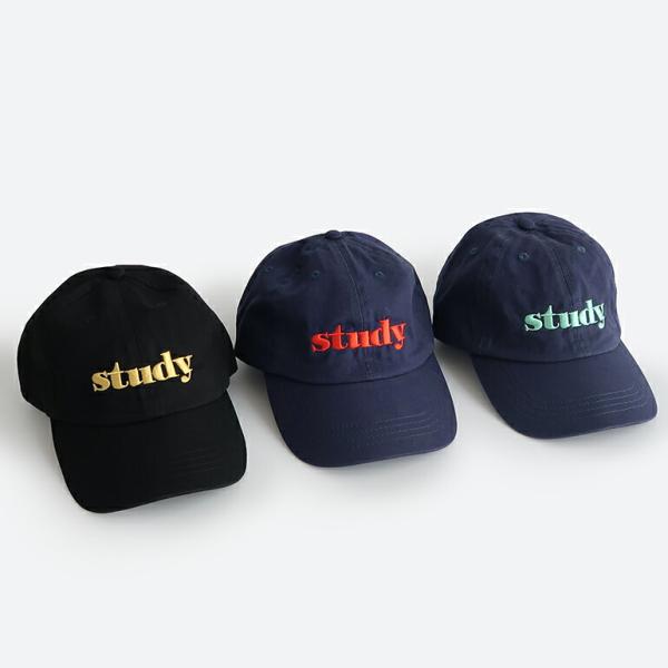 Study Magazine キャップ BLACK キャップ 帽子 レディース メンズ STUDY MAGAZINE ニューヨーク 雑誌