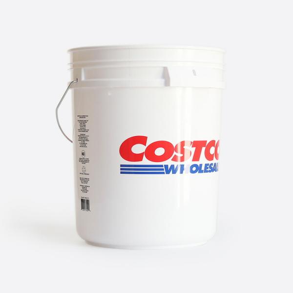 バケツ アメリカ COSTCO コストコ おしゃれ 19L USA 企業ロゴ 5ガロン プラスチックバケツ プラスチックバケツ ゴミ箱 掃除 アウトドア
