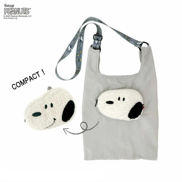 ROOTOTE 2025新作 スヌーピーバッグ ルートート IP.ルーショッパー