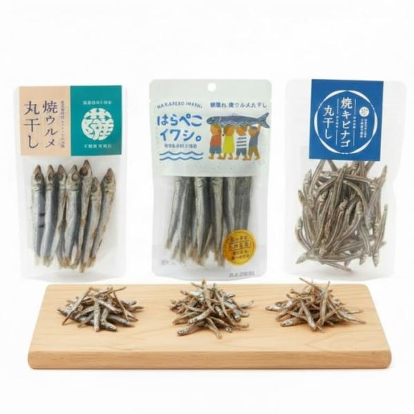 「商品情報」「主な仕様」【鹿児島の海の恵みを一セットに】 鹿児島県阿久根産の新鮮な魚を丁寧に丸干し・焼き上げた3種類の人気商品をセットにしました。調理不要で、袋を開けてそのまま美味しくお召し上がりいただけます。【3種の個性的な味わい】 お子...