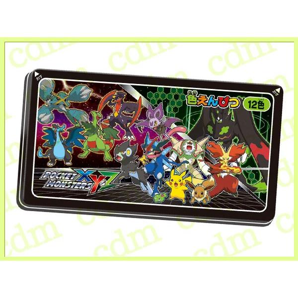 ポケットモンスターxy 色鉛筆 １２色 ポケモンxyブラック Cdmファイブウイッシュ 通販 Yahoo ショッピング