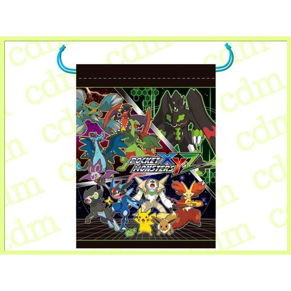 ポケットモンスターxy 巾着 きんちゃく ｌサイズ ポケモンxyブラック Cdmファイブウイッシュ 通販 Yahoo ショッピング