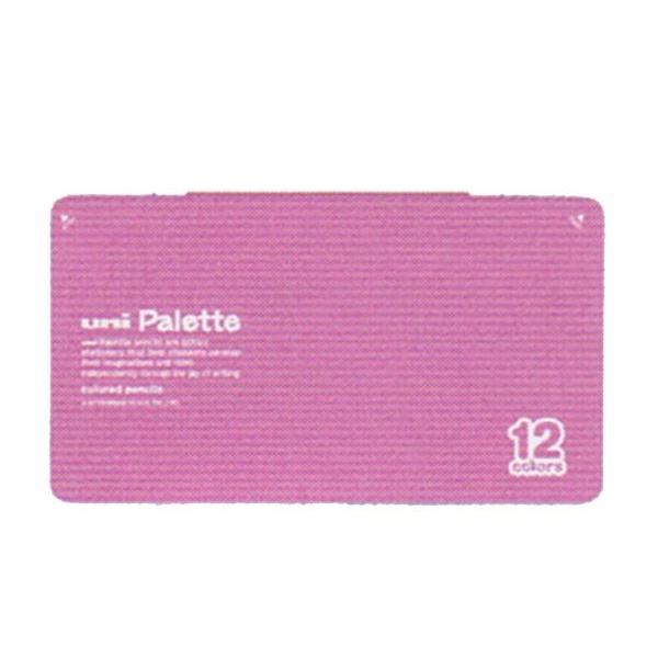 鉛筆 名入れ鉛筆 卒園記念 入学記念 Uni Palette パレット 色鉛筆１２色 ピンク 無料名入れ K012cplt13 Cdmファイブウイッシュ 通販 Yahoo ショッピング