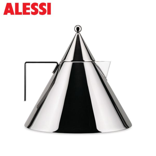 年末SALE【激レア】Alessi ステンレススチール スツール ALESSI（アレッシィ） イル・コニコ ケトル 2L ALESSI IL conico