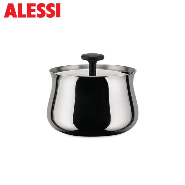 商品名：CHA シュガーポットブランド：ALESSI（アレッシィ）デザイナー：深澤 直人サイズ：約 直径 8 cm × 縦 7 cm容　量：約 210ml素　材：ステンレス※メーカー化粧箱はございません。※食洗器：可※底の部分に凹みやスレが...