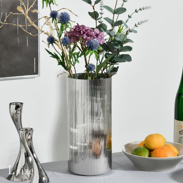 Georg Jensen（ジョージ ジェンセン） ベース Lサイズ 花瓶 フラワー
