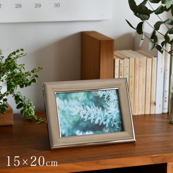 【美品・ケース付き】ジョージジェンセン／オーバル型 フォトフレーム SV925 Georg Jensen ジョージジェンセン モダン ピクチャーフレーム Sサイズ