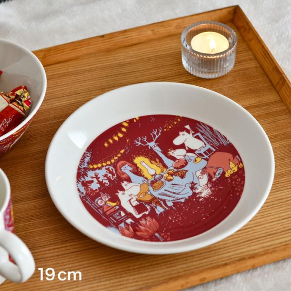 ARABIA（アラビア） ムーミン プレート 19cm フェスティブモーメント