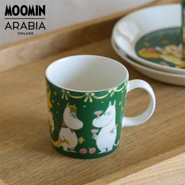 アラビア ムーミン マグ 300ml ギフトオブラブ ARABIA MOOMIN Gift of Love 30周年 かわいい おしゃれ クリスマス ニューイヤー ホリデーシーズン 送料無料