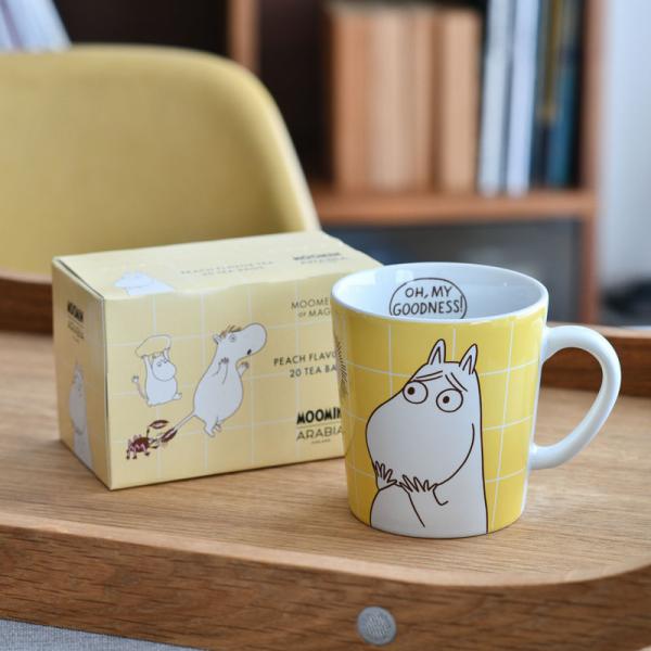 Moomin（ARABIA） アラビア ムーミン POP マグ＆ティーセット ムーミン