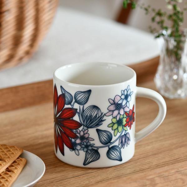 お値下げ　　アラビア ルノ サマーレイ　マグカップ　コーヒー　ティーカップ ARABIA アラビア マグカップ 350ml ルノ サマーレイ Runo Summer Ray