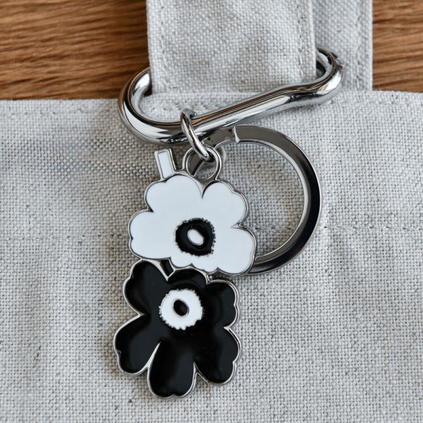 marimekko マリメッコ キーチェーン ウニッコ キオスキ ブラック