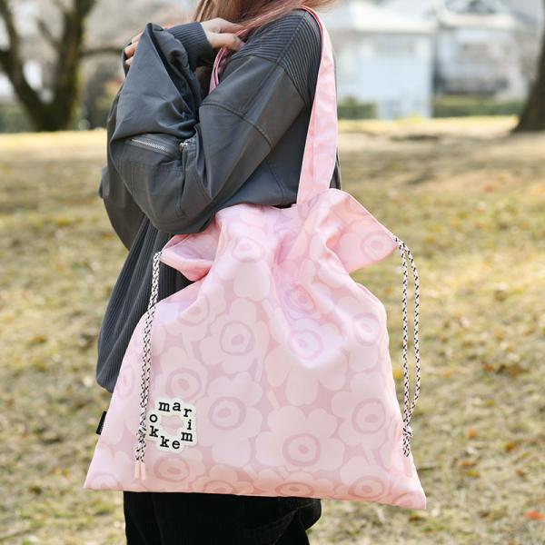 marimekko（マリメッコ） 巾着型 トートバッグ メトカ ミニ ウニッコ