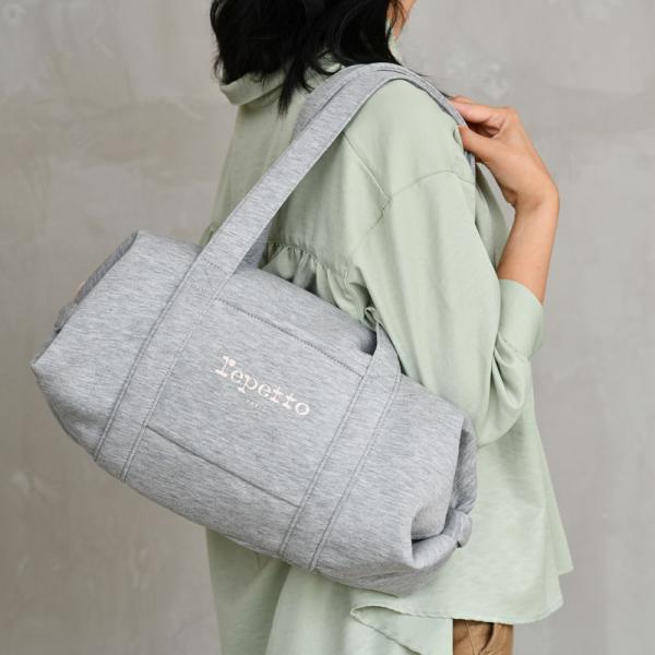 ジャージーコットンダッフルバッグ Mサイズ グレー ☆ REPETTO cds-r_rb0232j-93