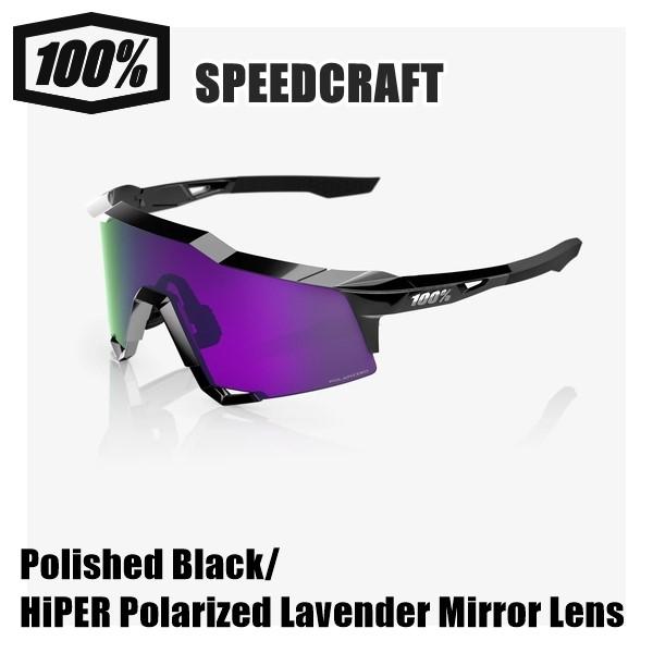 100% ワンハンドレッド SPEEDCRAFT Polished Black/HiPER Polarized