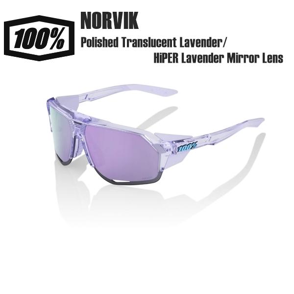 ワンハンドレッド サングラス 100% NORVIK Polished Translucent 