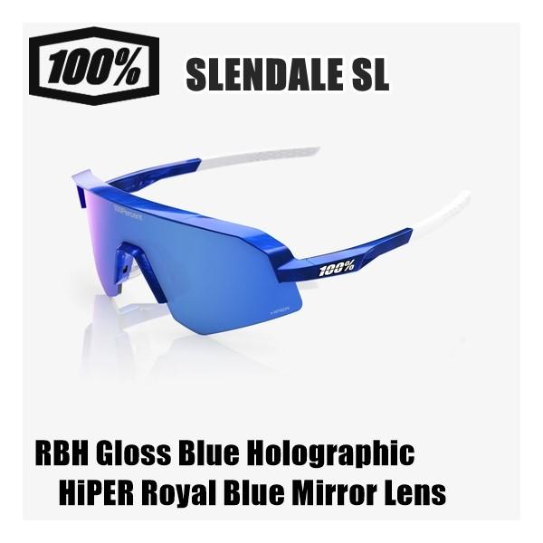 100% ワンハンドレッド SLENDALE SL RBH Gloss Blue Holographic HiPER