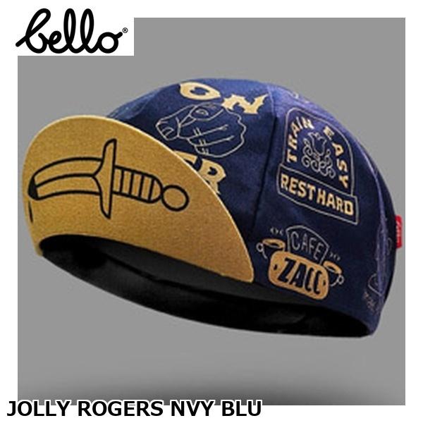 BELLO CYCLIST ベローサイクリスト JOLLY ROGERS NVY BLU サイクルキャップ