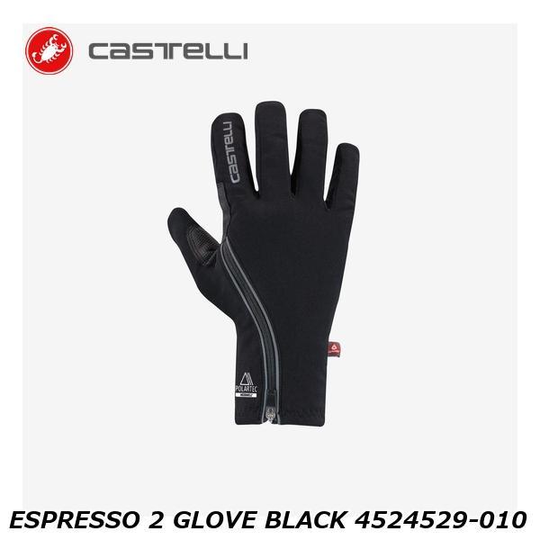 CASTELLI カステリ ESPRESSO 2 GLOVE BLACK 4524529-010 サイクルグローブ