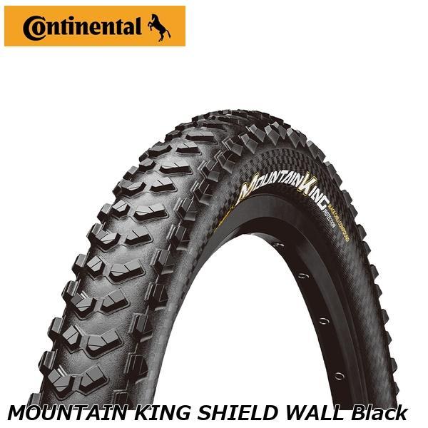 コンチネンタル CONTINENTAL MOUNTAIN KING SHIELD WALL Black