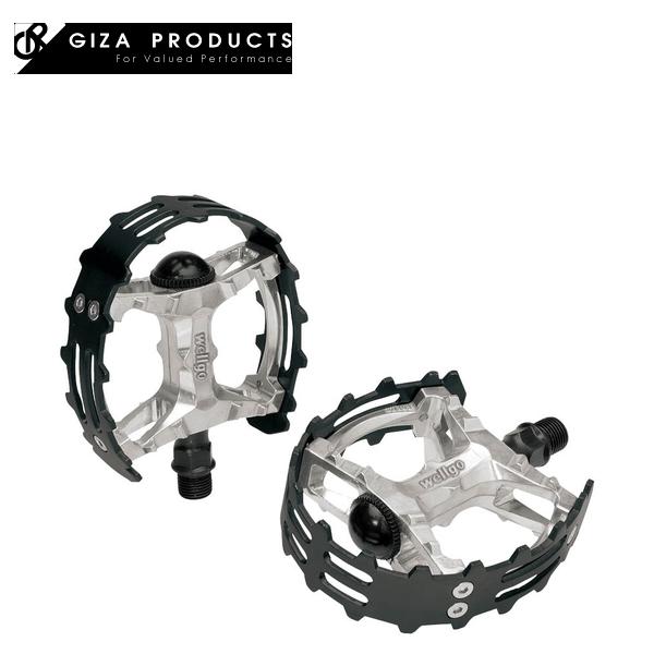 GIZAPRODUCTS ギザプロダクツ LU393 ペダル BLK PDL21700 : Cycleroad