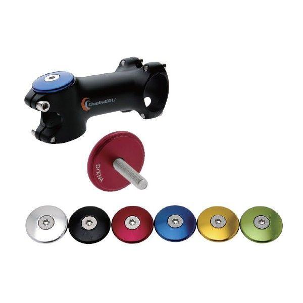 Dixna ディズナ ヘッドパーツ バンテージトップキャップ ロードバイク 自転車パーツ サイクルパーツ●BK・SL・RD・BL・GD・GR●対応ヘッド：1-1/8"●外径：32.0mm●厚み：5mm●16g※ボルト(30mm)付■独特の丸...